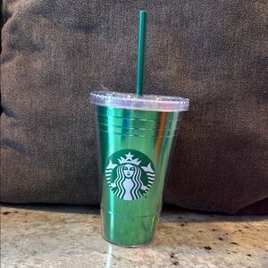 Starbucks Green Iridescent Tumbler